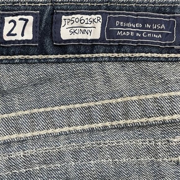 MISS ME Distressed Skinny Jeans - Size 27 - Picture 11 of 13